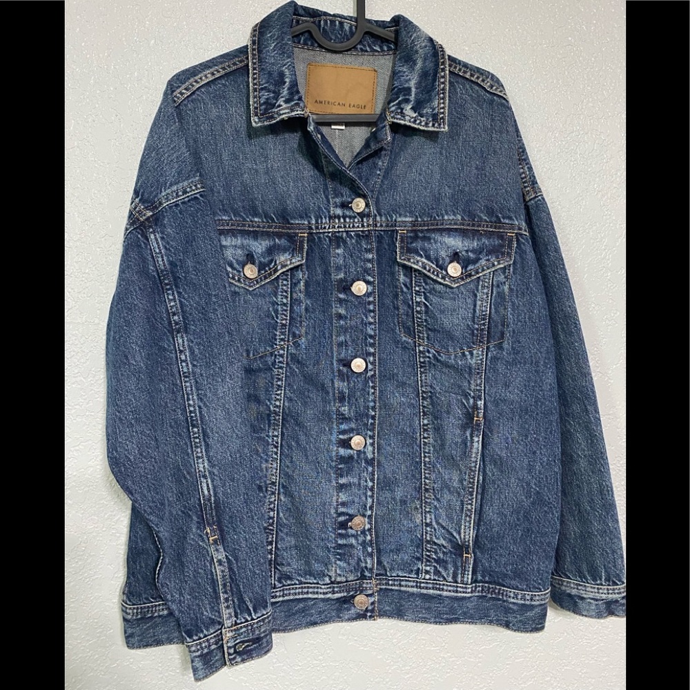 American eagle denim jacket, size small